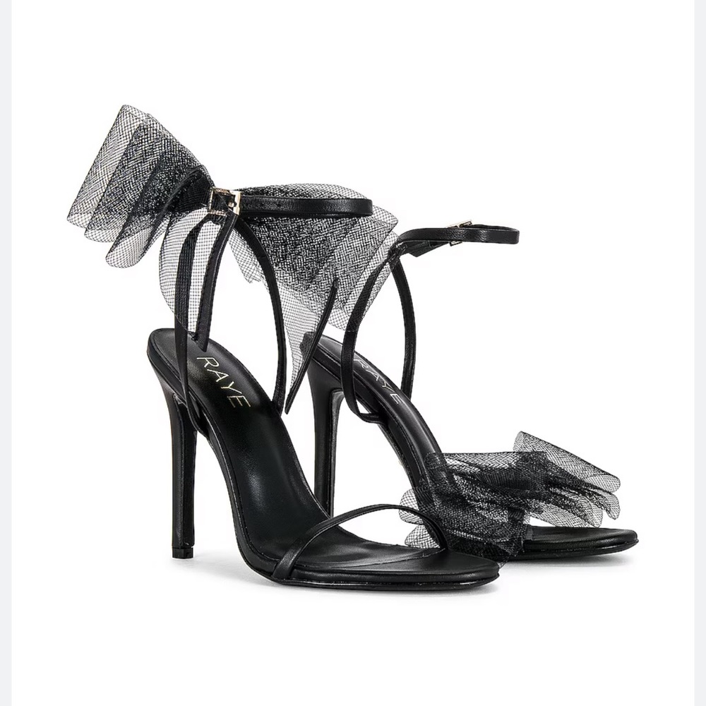 RAYE Bubbly Heel in Black
